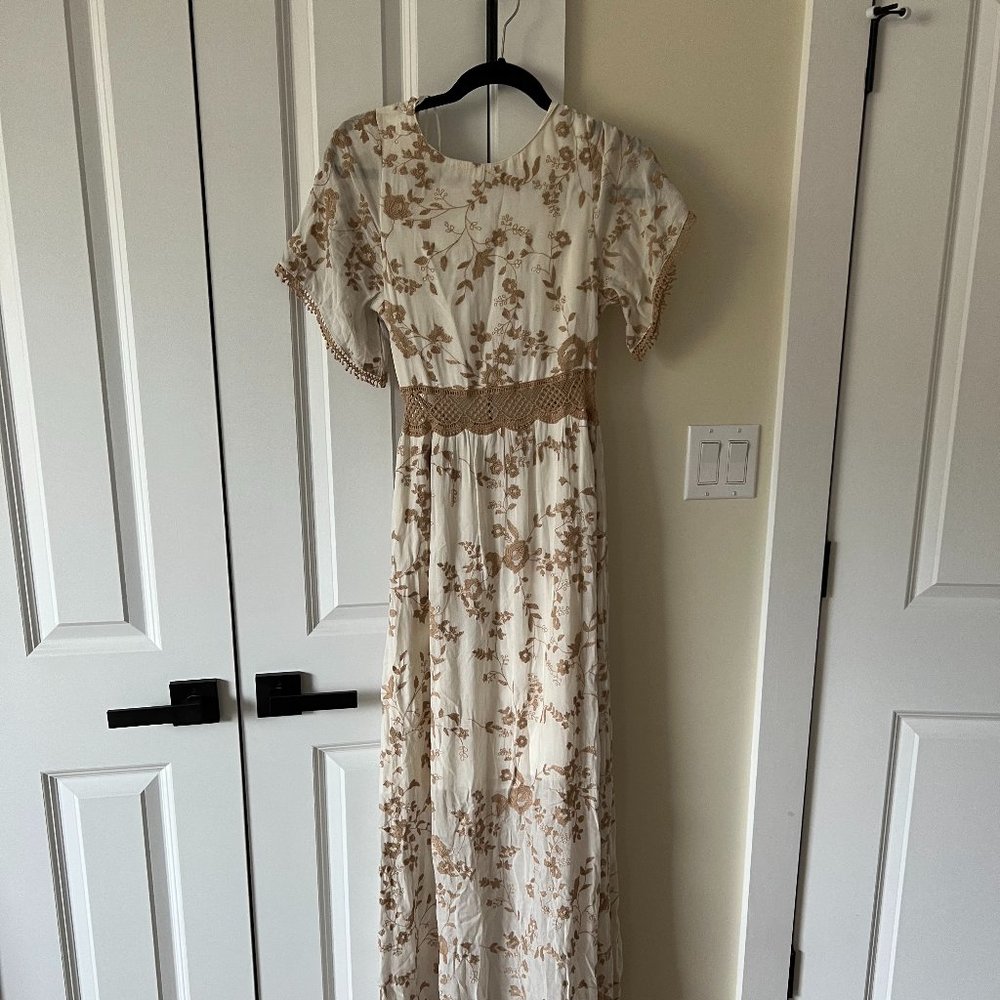 Zara Boho maxi dress